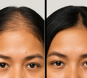 Pamela Spinola customer testimonial hair comparison