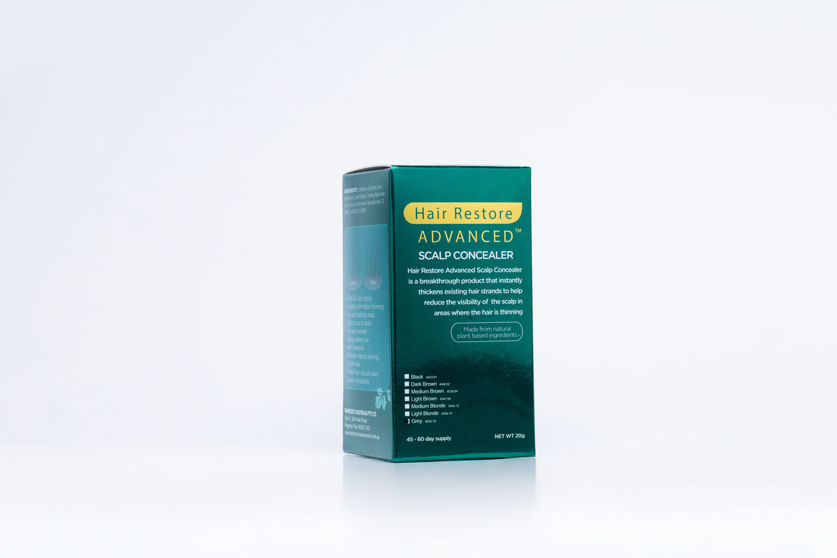 Hair Restore Advanced Scalp Concealer 20g product box