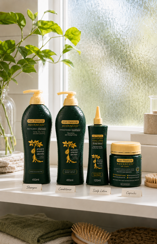 Hair Restore Advanced complete starter pack routine