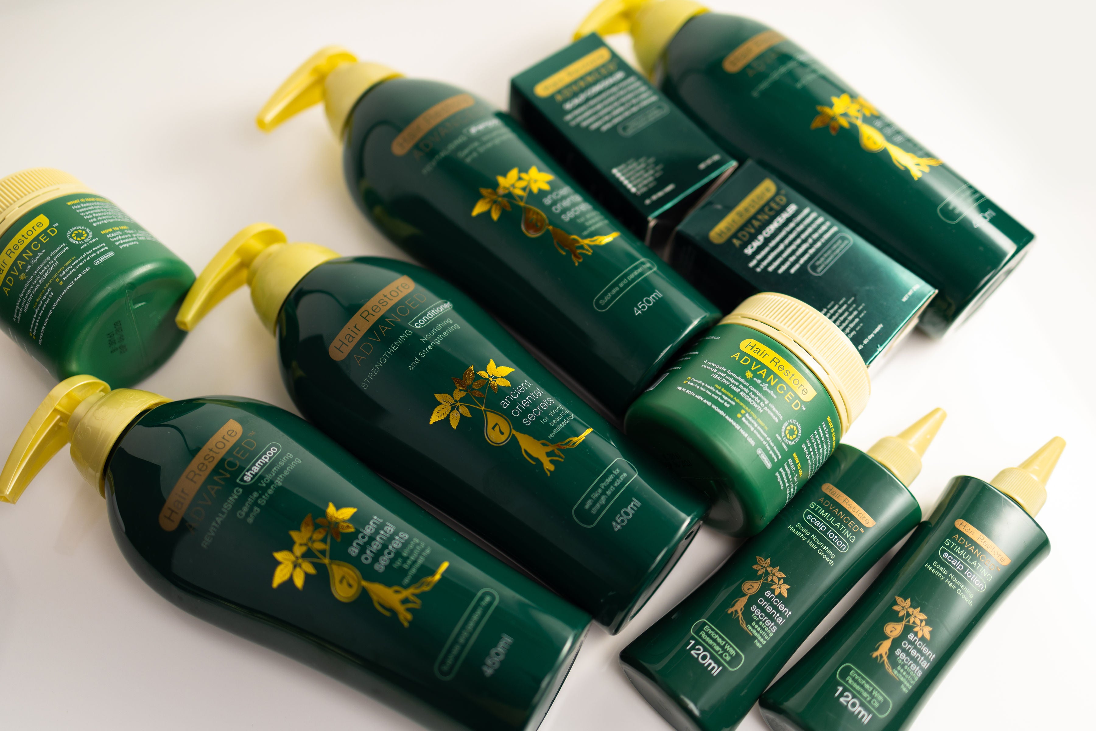 Hair Restore Advanced product routine